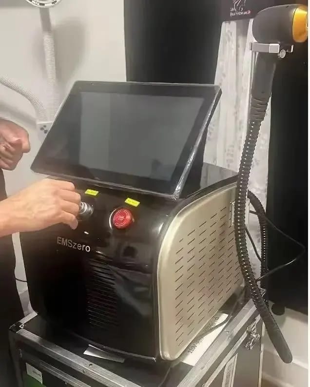 Customer photo review of Soprana Light Diode Laser Hair Removal Machine