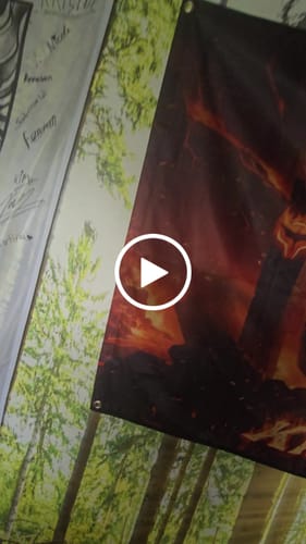 Customer video review of Fahne inkl. Druck