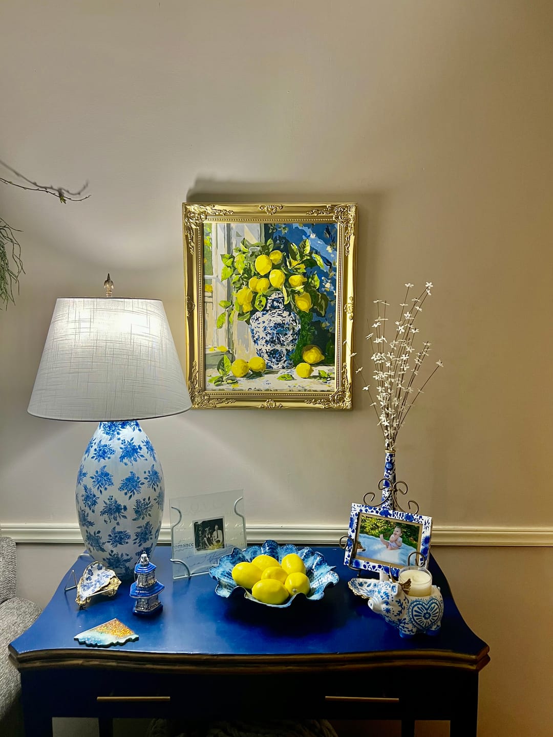 Customer photo review of Lemon bouquet | Paint by Number