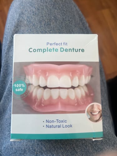Customer photo review of 🦷  Fit Full Functional DenturesMake you more confident-Made in the USA & FDA-Certified