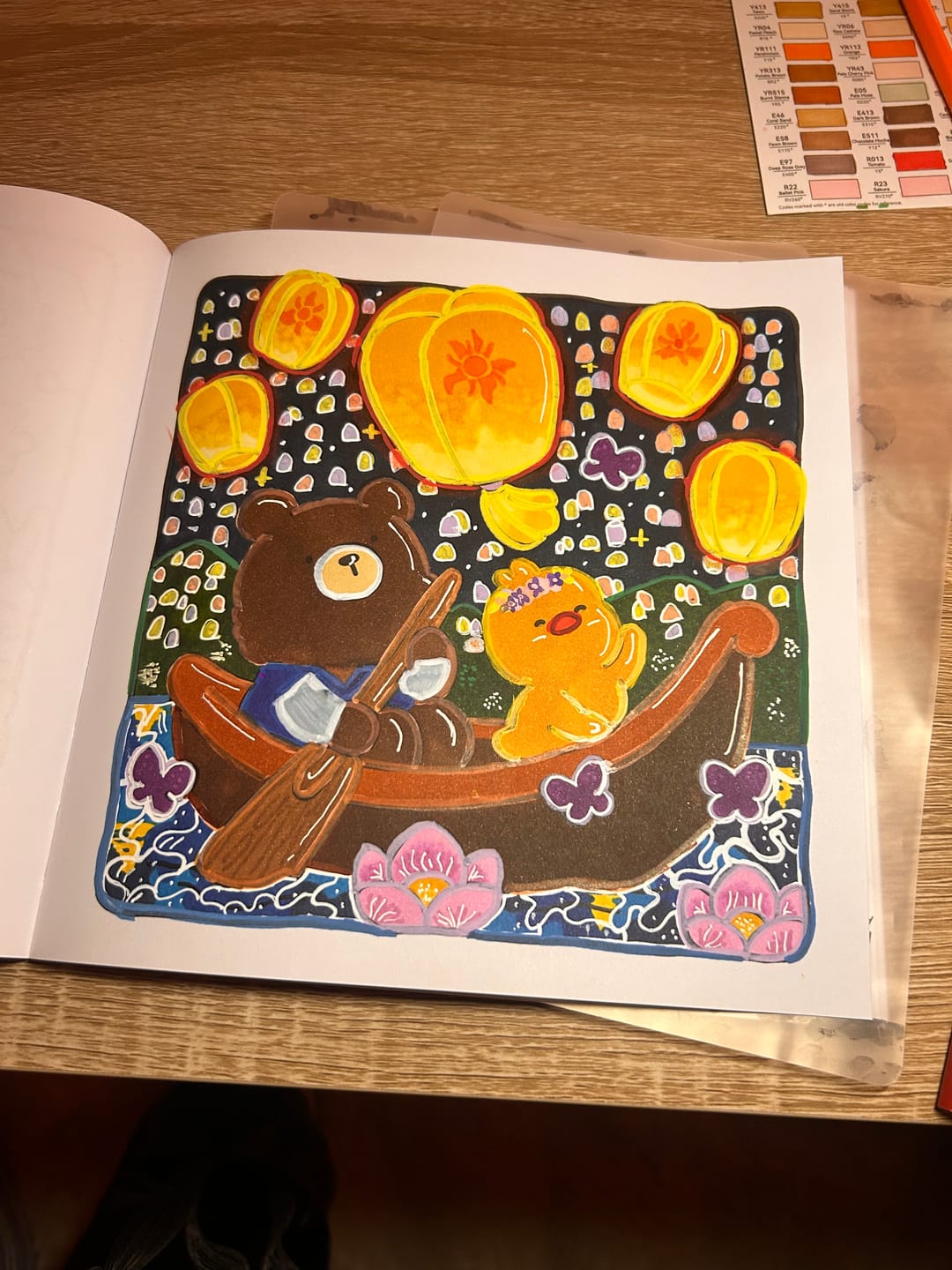 Customer photo review of Ohuhu Honolulu 24 Skin Tone Colors Dual Tips Portrait Alcohol Art Markers