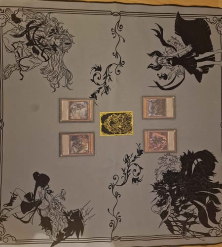 Customer photo review of Branded Prayers - Metal Field Center