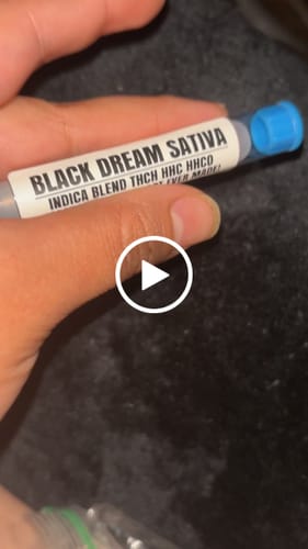 Customer video review of Black Dream THC Cart 1g Sativa