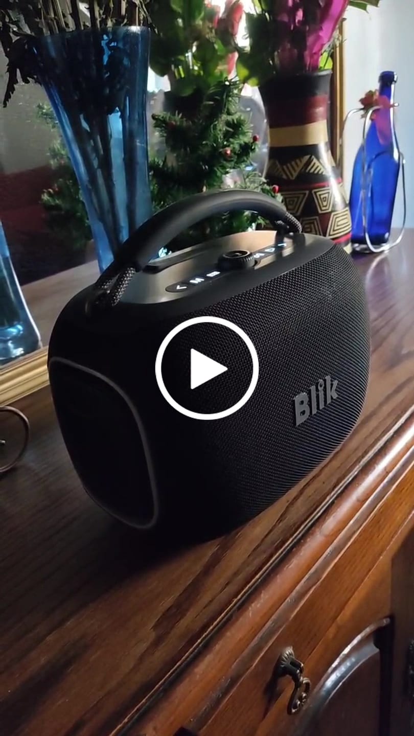 Customer video review of Parlante Bluetooth Portátil Blik Hypebox 100W IPX5 10 Hrs