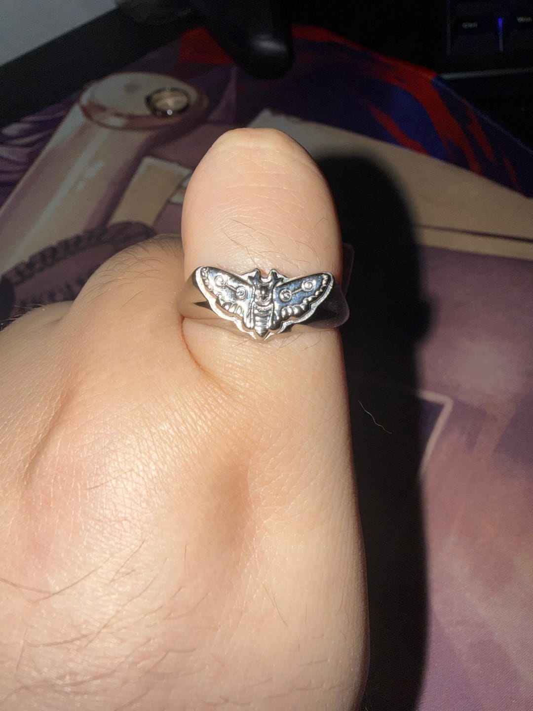 Customer photo review of MOTH RING