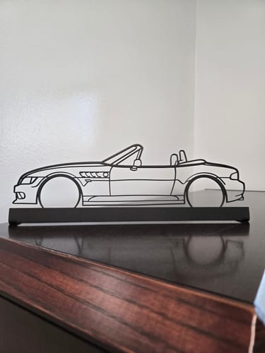 Customer photo review of Z3 Silhouette Metal Art Stand