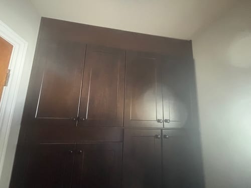 Customer photo review of Custom Base Cabinet with Thermofoil Doors - Base Cabinet