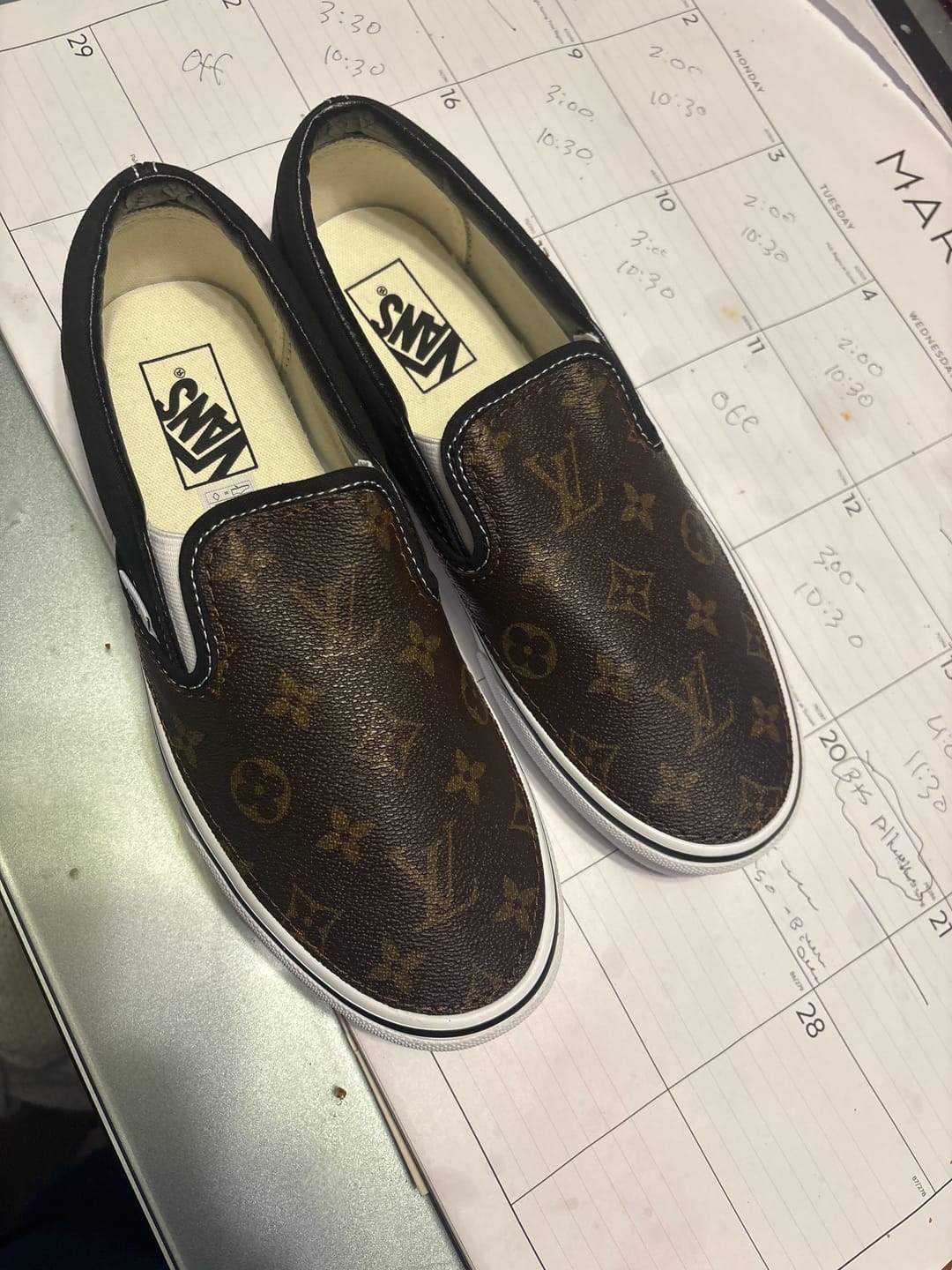 Customer photo review of OG Monogram Slip On