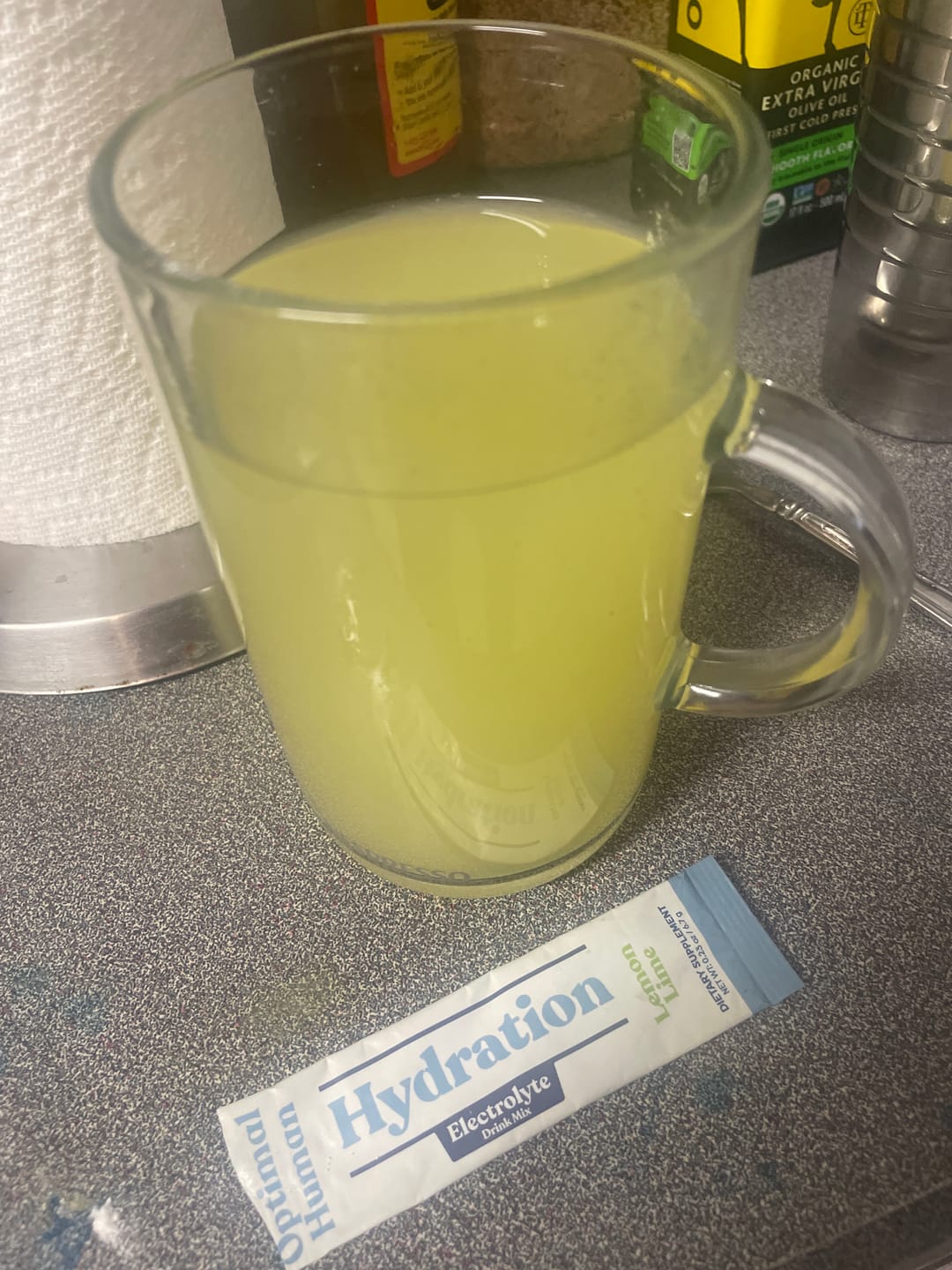 Customer photo review of Optimal Human Electrolyte Drink Mix with French Sea Salt