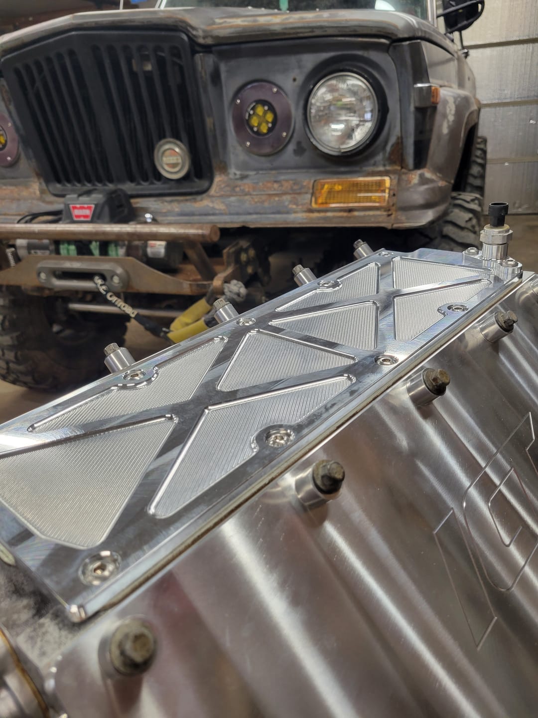 Customer photo review of Motion Billet Gen 4 LS Valley Cover - 10-10033