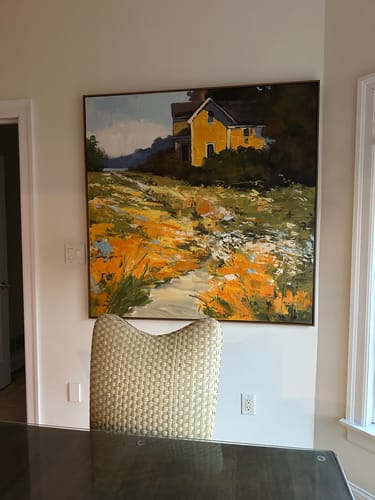 Customer photo review of Landscape Canvas Art #LA007
