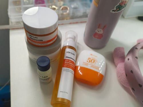 Customer photo review of Kit Antiacné & Iluminador 5 Pasos