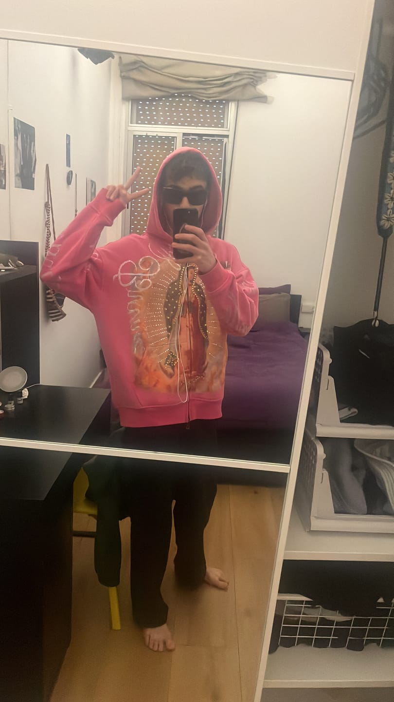 Customer photo review of Radiant Virgin Hoodie-356