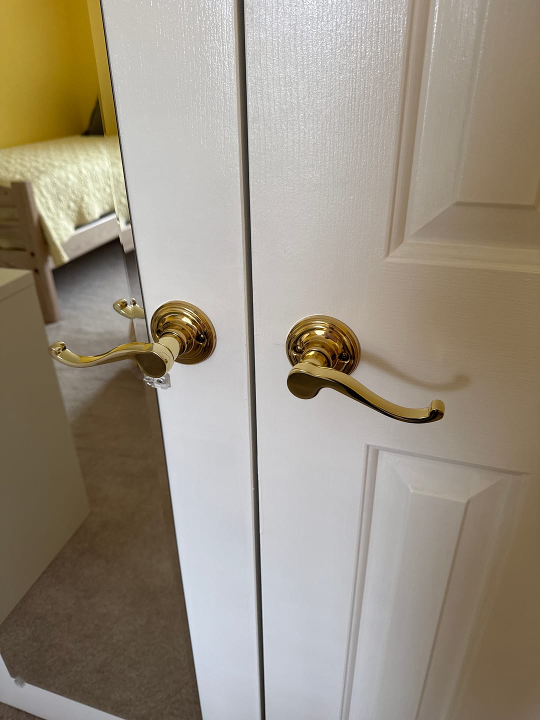 Customer photo review of Maguire Interior Lockset