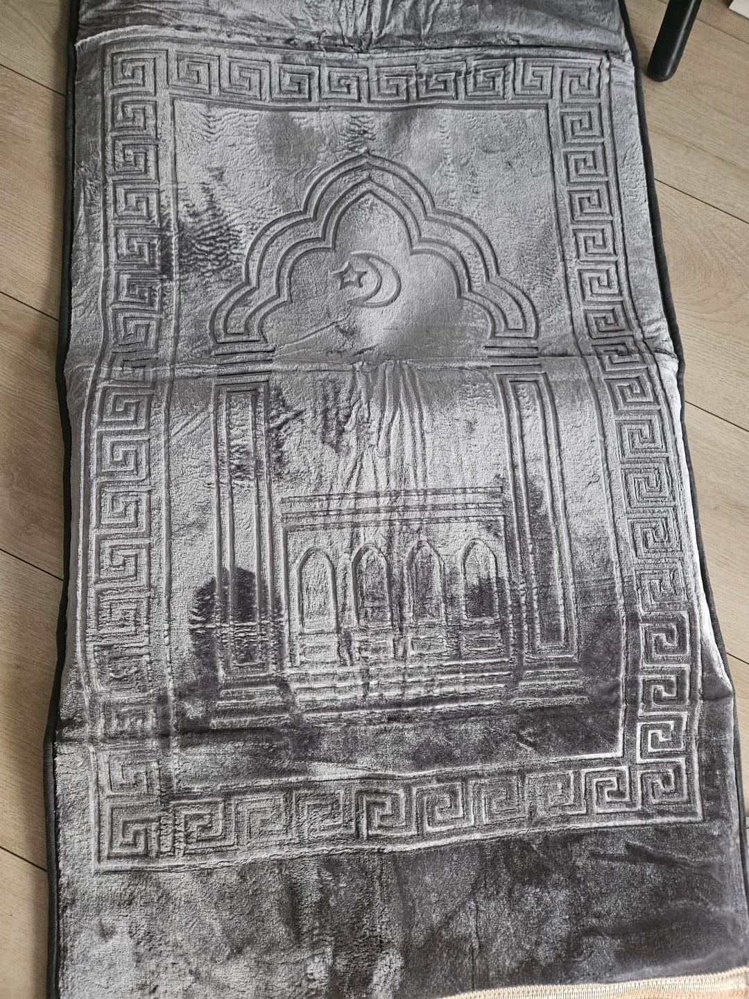 Customer photo review of Medical Prayer Mat With Memory Foam Pillow