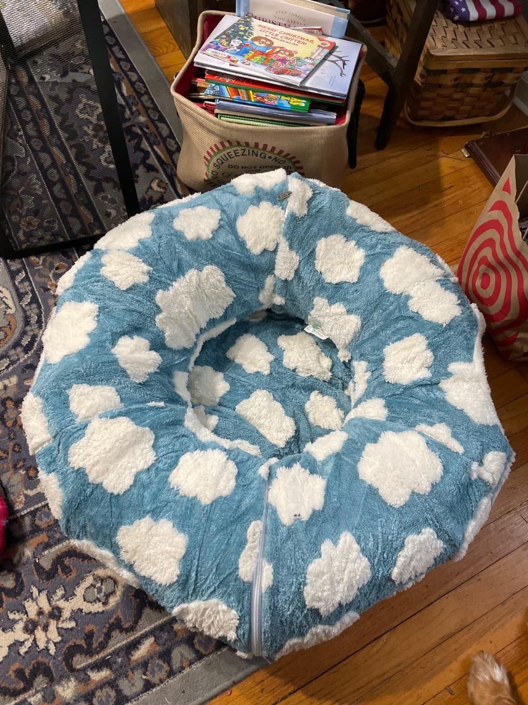 Customer photo review of Dachshund Tunnel Bed