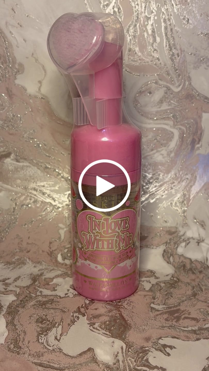 Customer video review of P. Louise In Love With Me Foaming Facial Cleanser