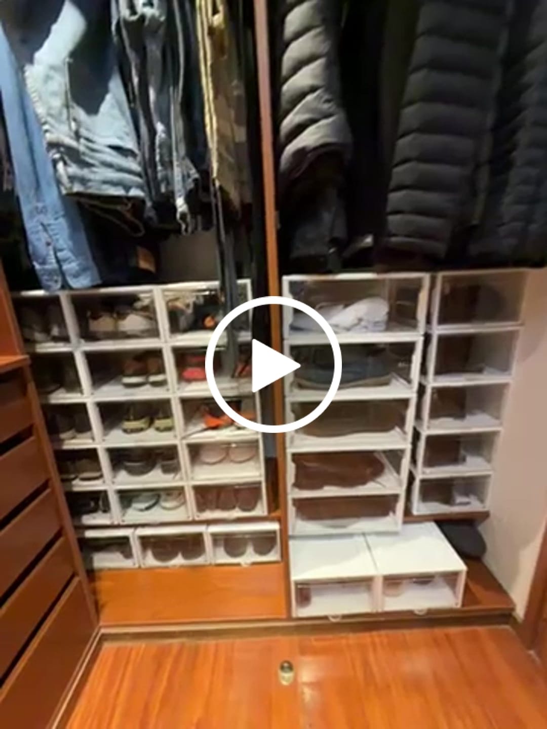 Customer video review of Set 10 Cajas Organizadoras de Zapatos – Blanco Transparente | Apilables y de Fácil Armado
