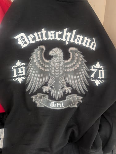 Customer photo review of Deutscher Adler Personalisiert