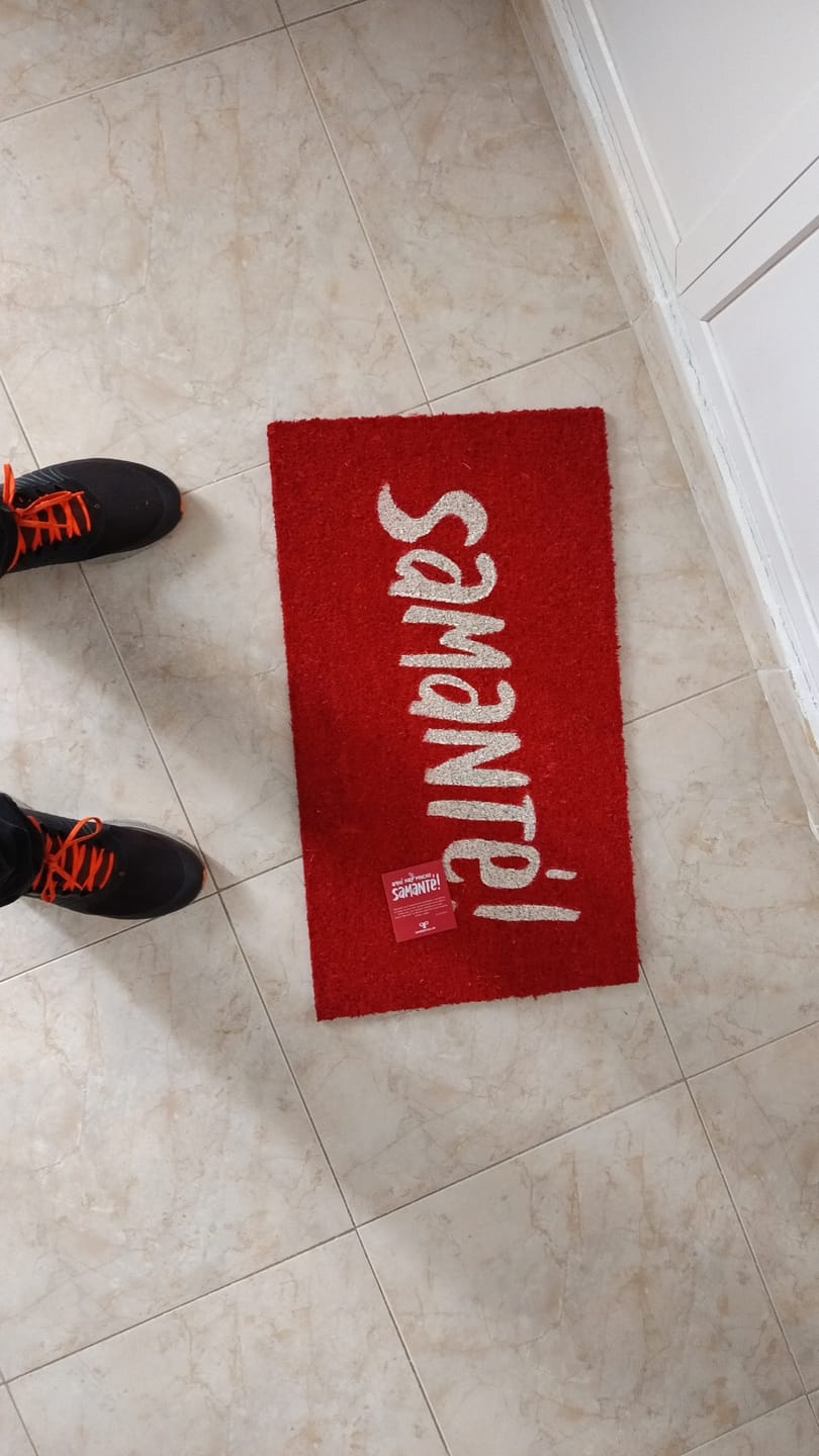 Customer photo review of Felpudo original Samanté!