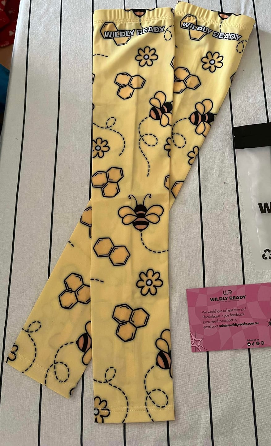 Customer photo review of Gardening Protection Sleeves - Bees