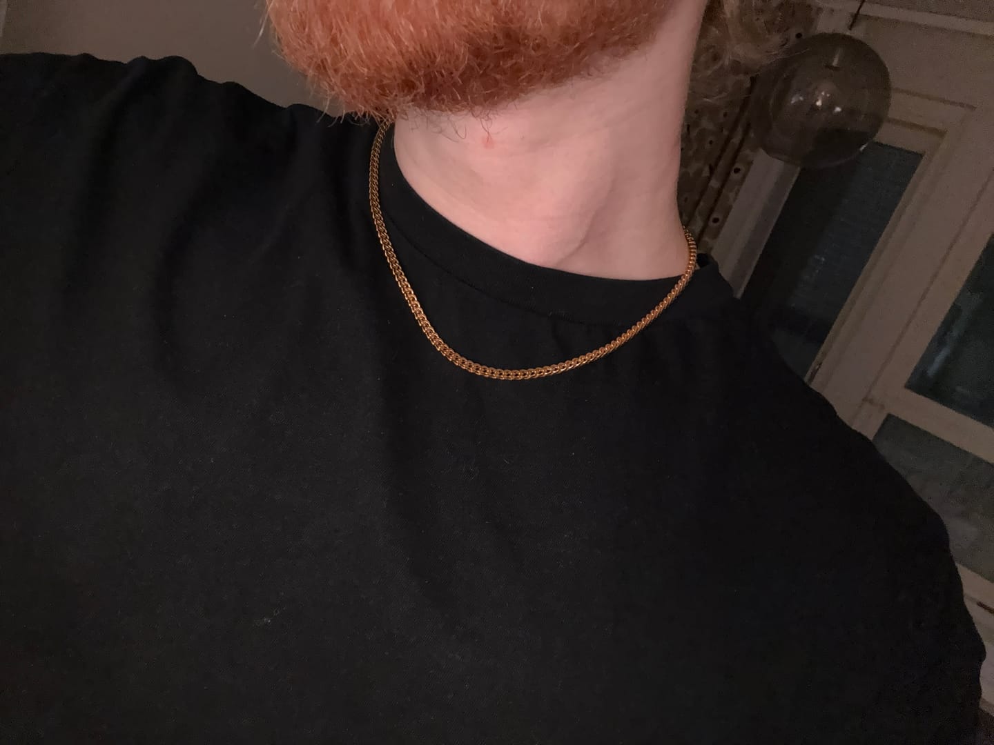 Customer photo review of CLEAN FRANCO CHAIN. - 3MM GOLD
