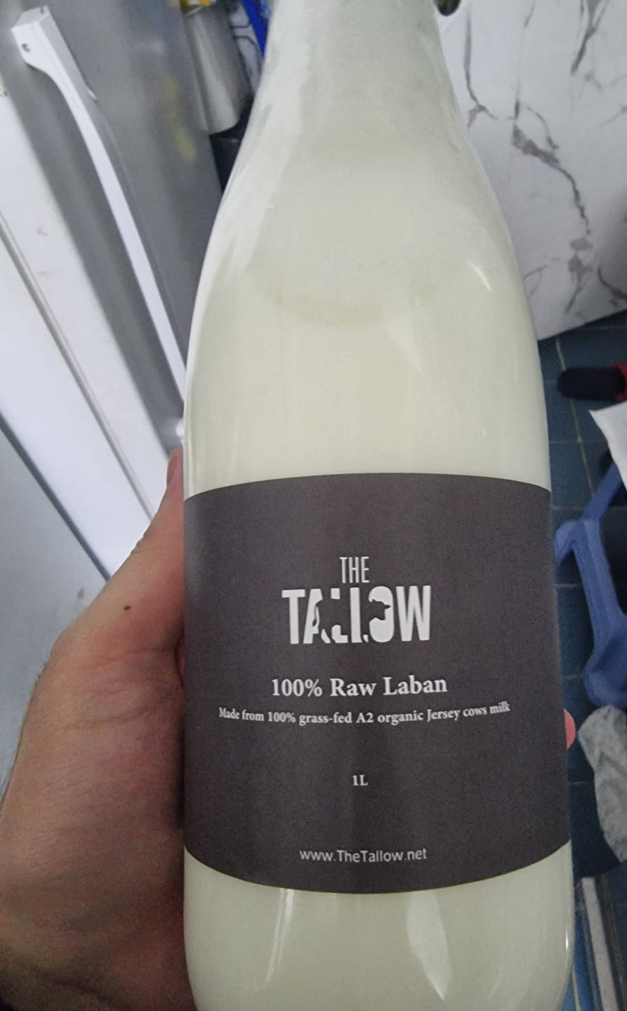 Customer photo review of 1L Raw Milk & 1L Raw Laban
