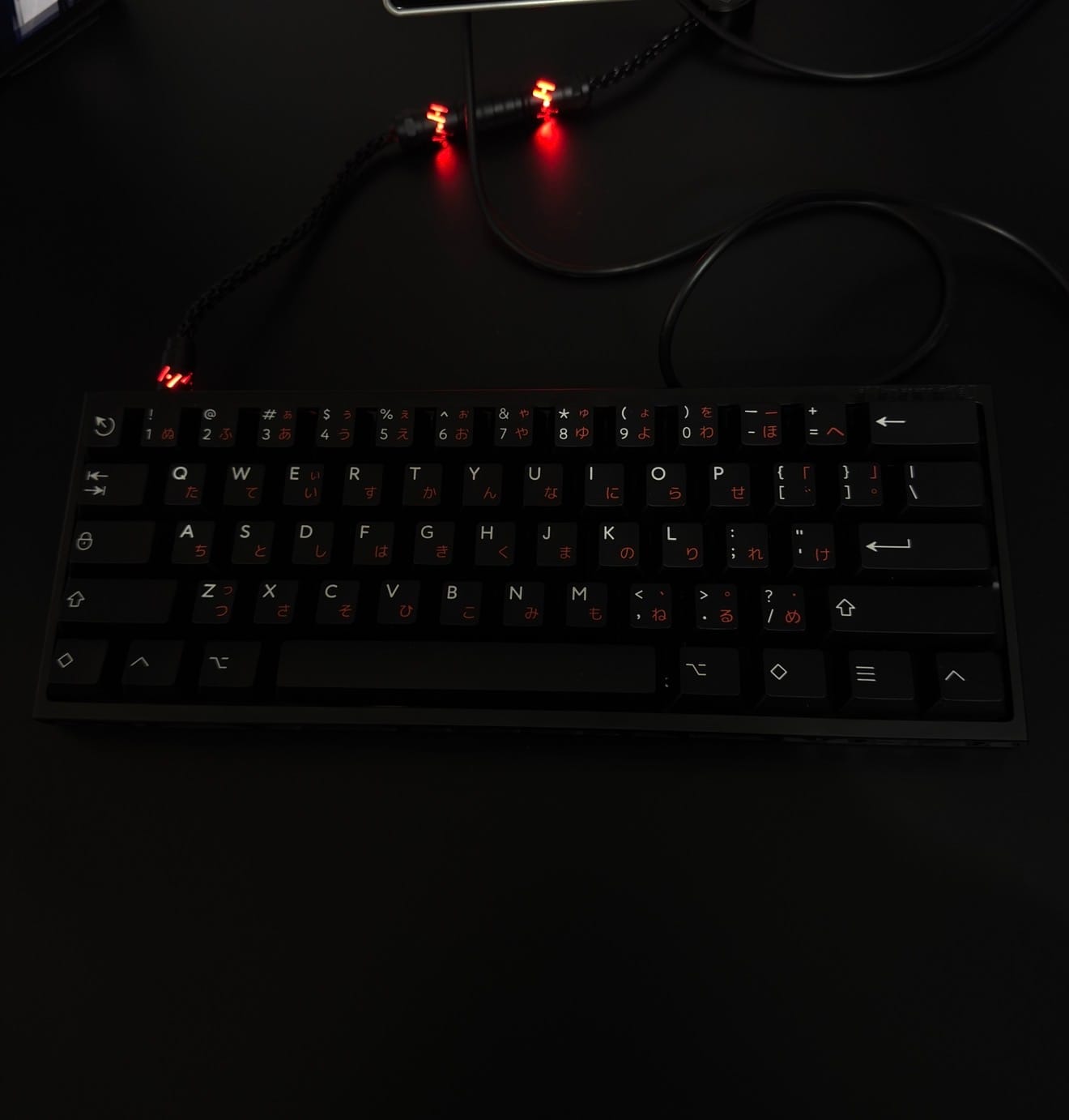 Customer photo review of PBTfans Crosshair Tuş Takımı
