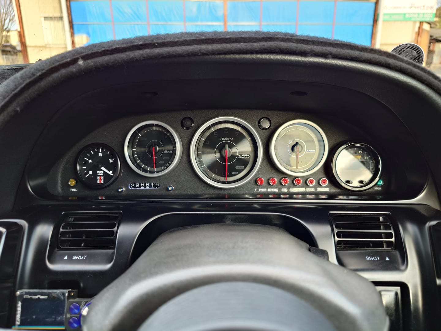 Customer photo review of Nissan Silvia S13 180SX/200SX/240SX 88-94 Dash Mount