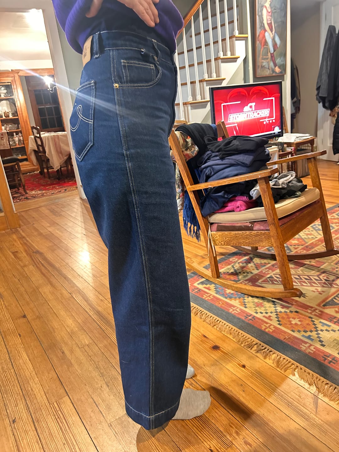Customer photo review of Denim Sunday Jeans