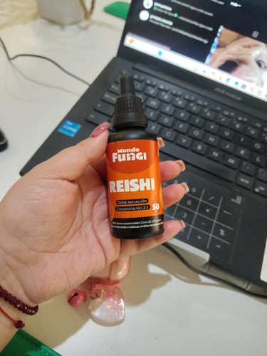 Customer photo review of Reishi en Gotas - Ultra Concentrado 50ML