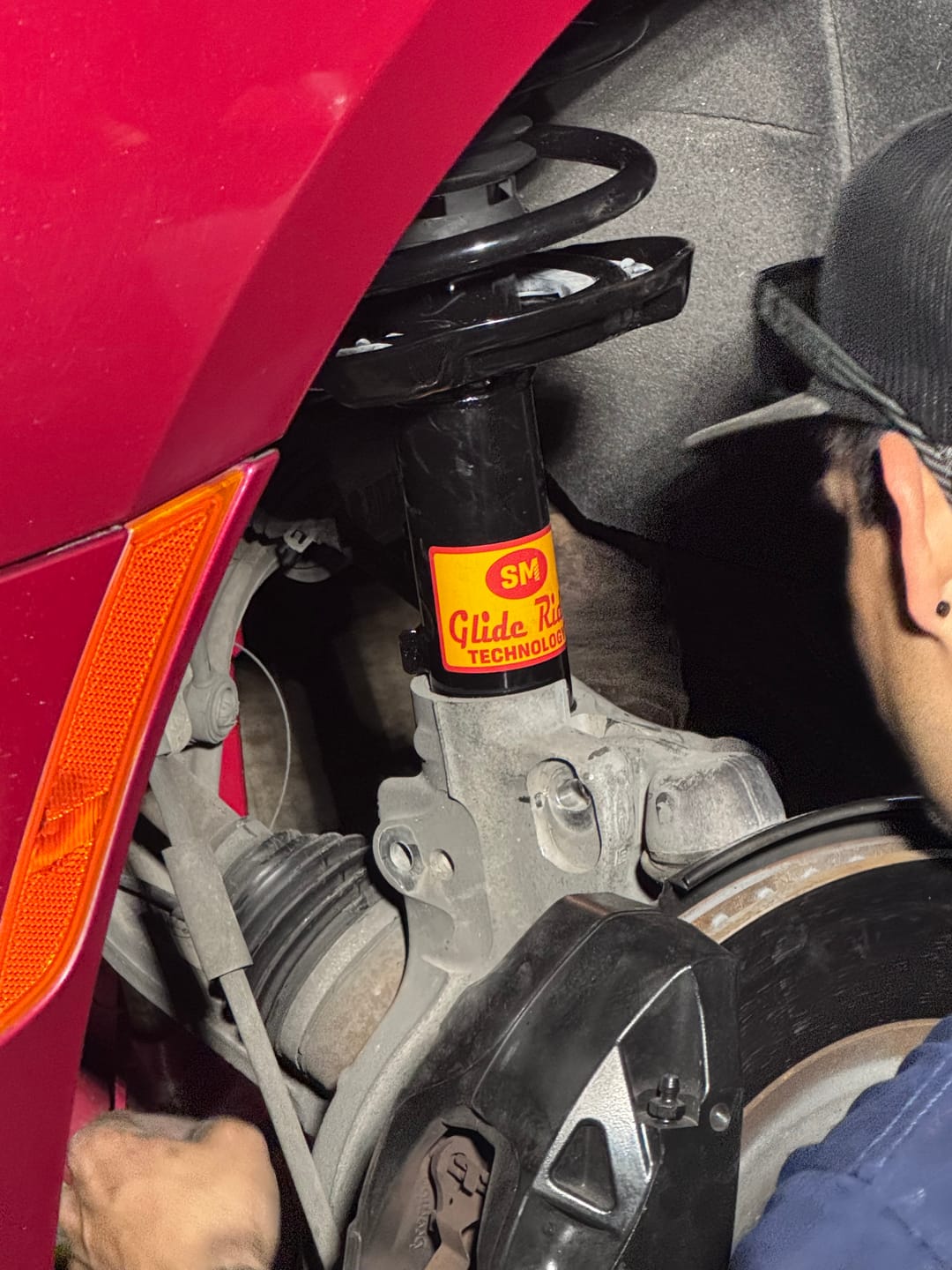 Customer photo review of 2013-2019 Cadillac XTS AWD/FWD 2-Wheel Front Conversion Kit (XTSF)