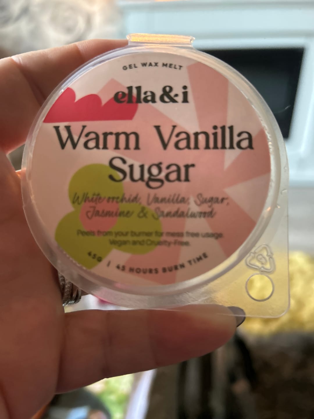 Customer photo review of Warm Vanilla Sugar Gel Melt