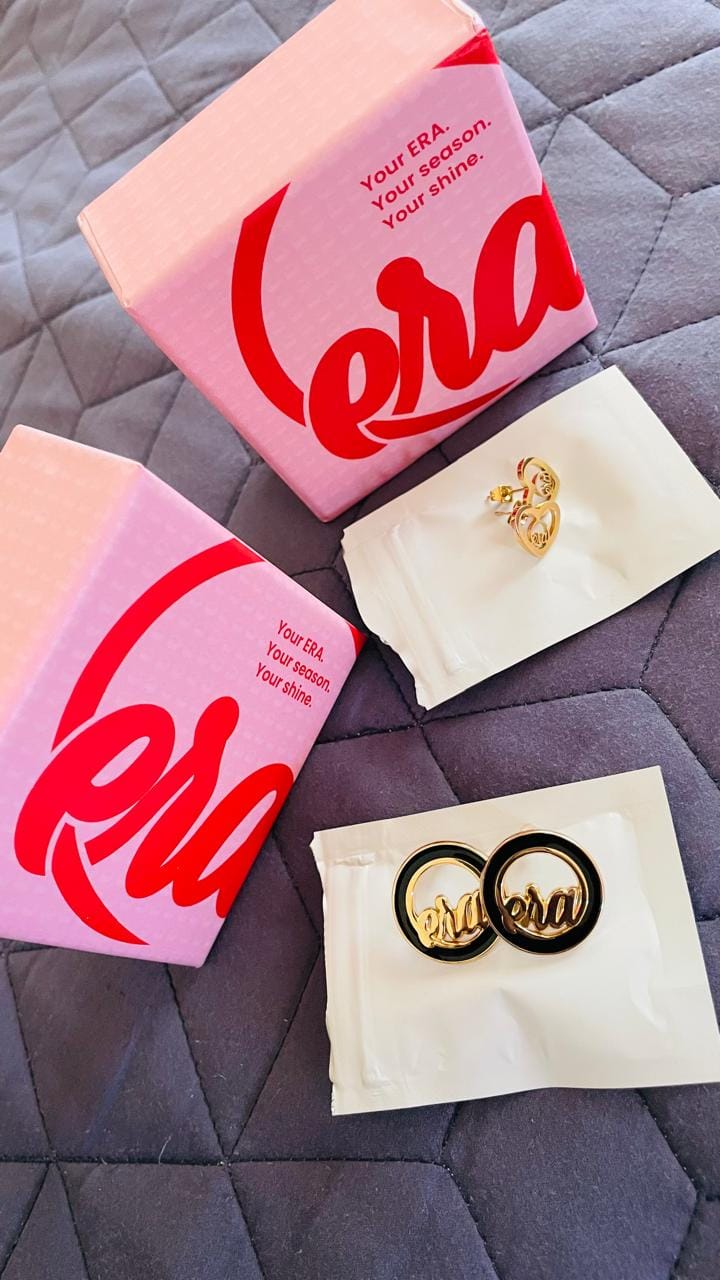 Customer photo review of Gold Thando Studs