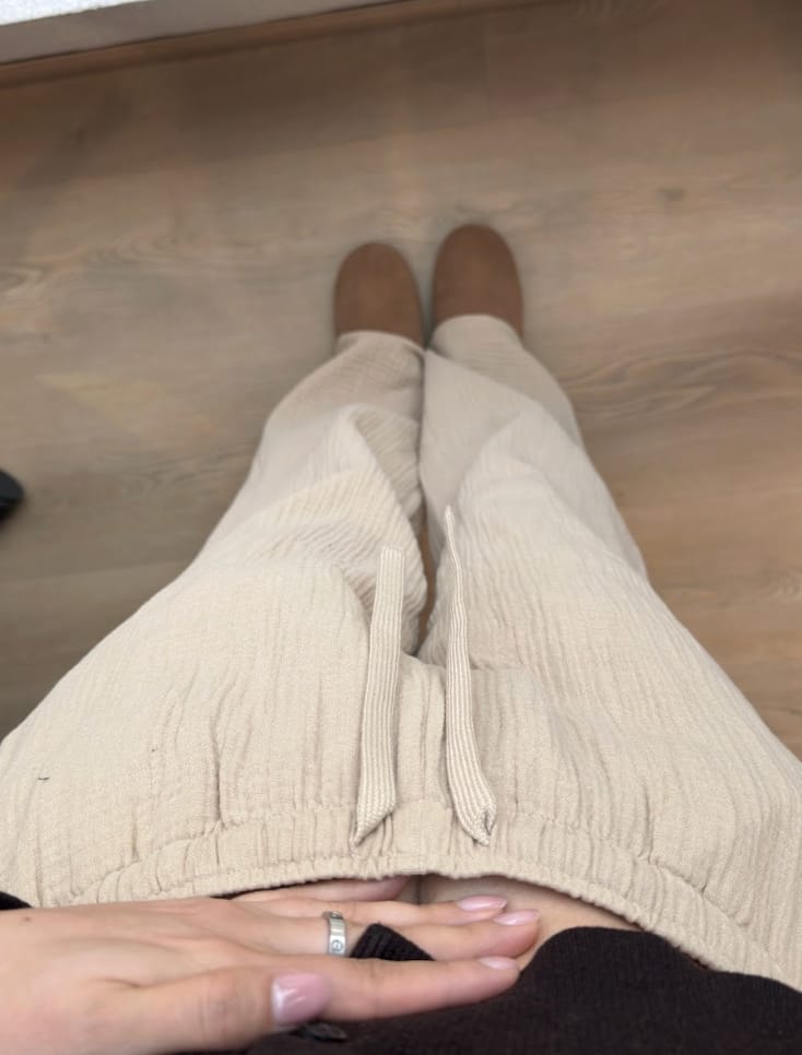 Customer photo review of Pants Light Cotton