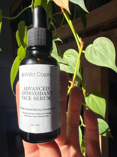 Customer photo review of Advanced Antioxidant Face Oil Serum