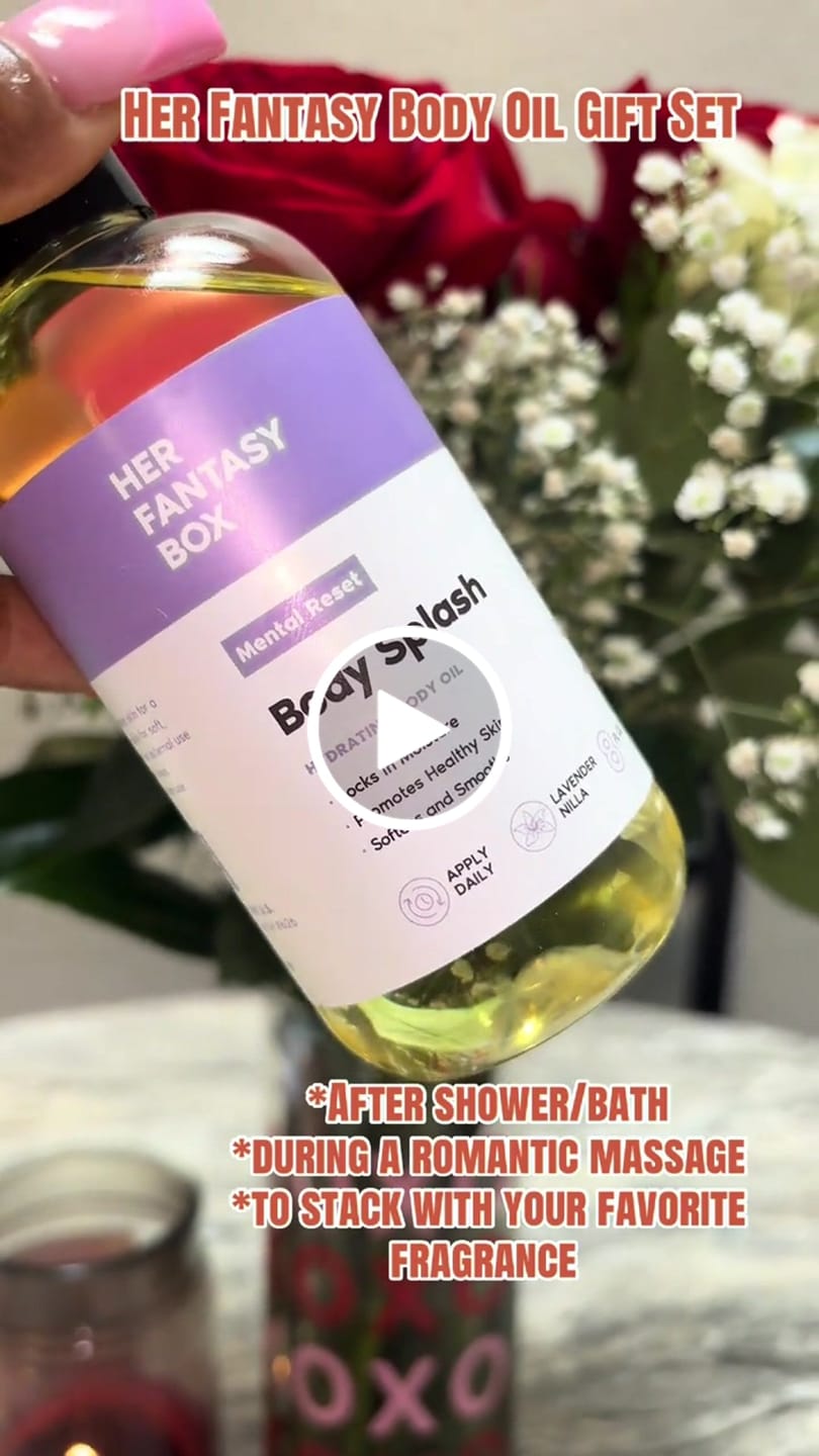 Customer video review of Body Oil Gift Set