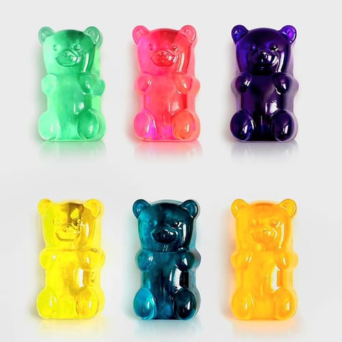Customer photo review of 7.5x4.0x2.5" Big Gummy Bear Silicone Mold