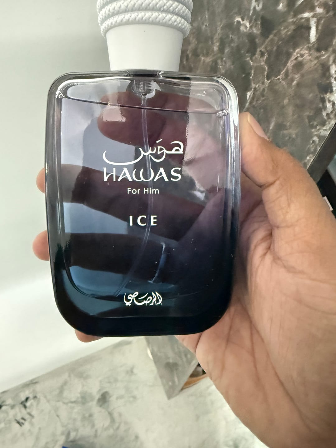 Customer photo review of Rasasi Hawas Ice Eau De Parfum For Men