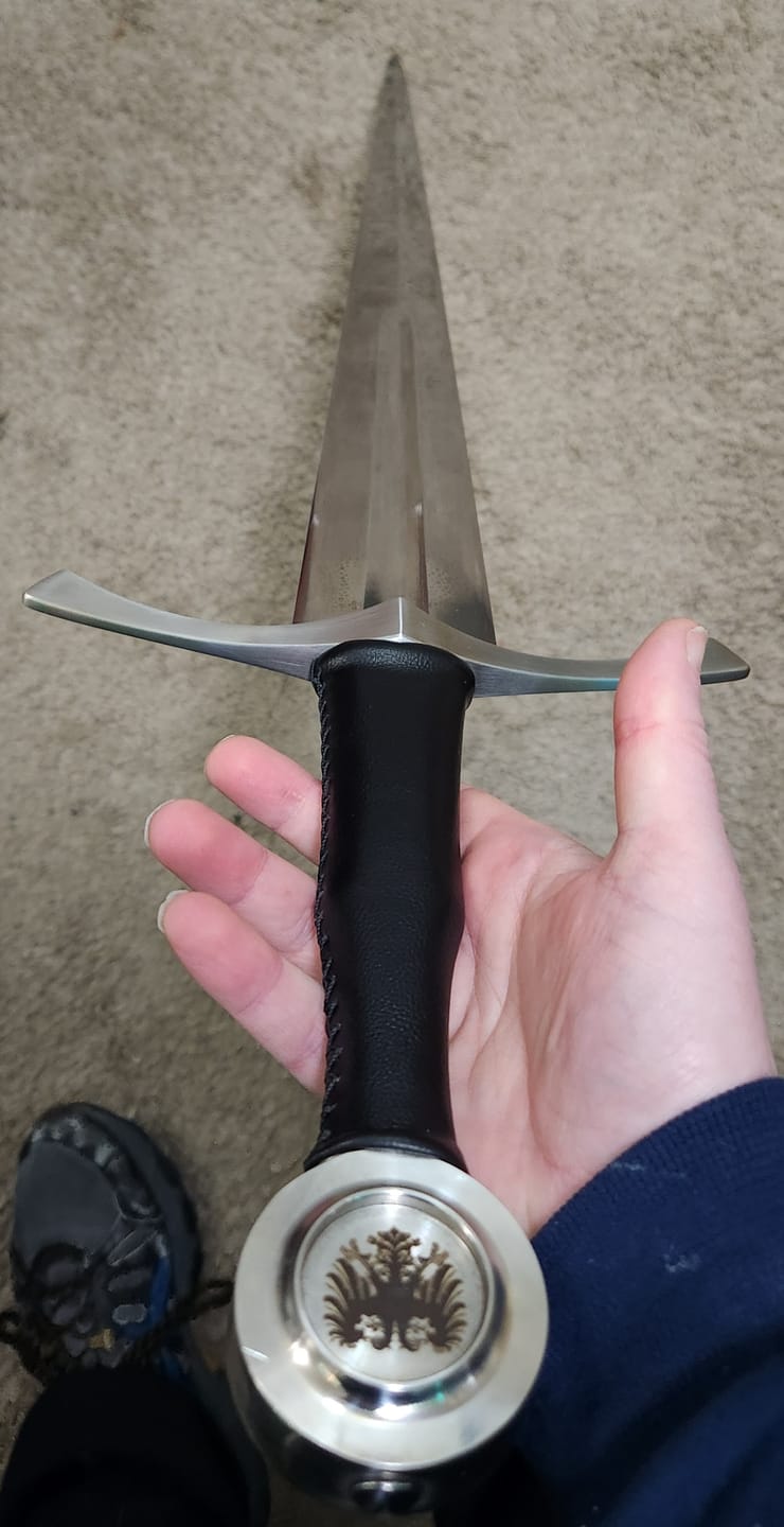 Customer photo review of The Aquila Arming Sword