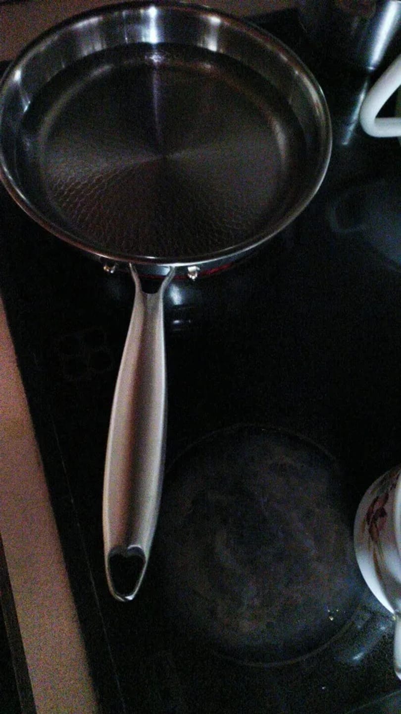 Customer photo review of Gehamerde Titanium Pan
