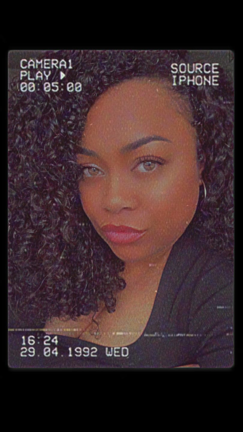 Customer photo review of Drawstring 3 in 1 Kinky Curly Half Wig Human Hair