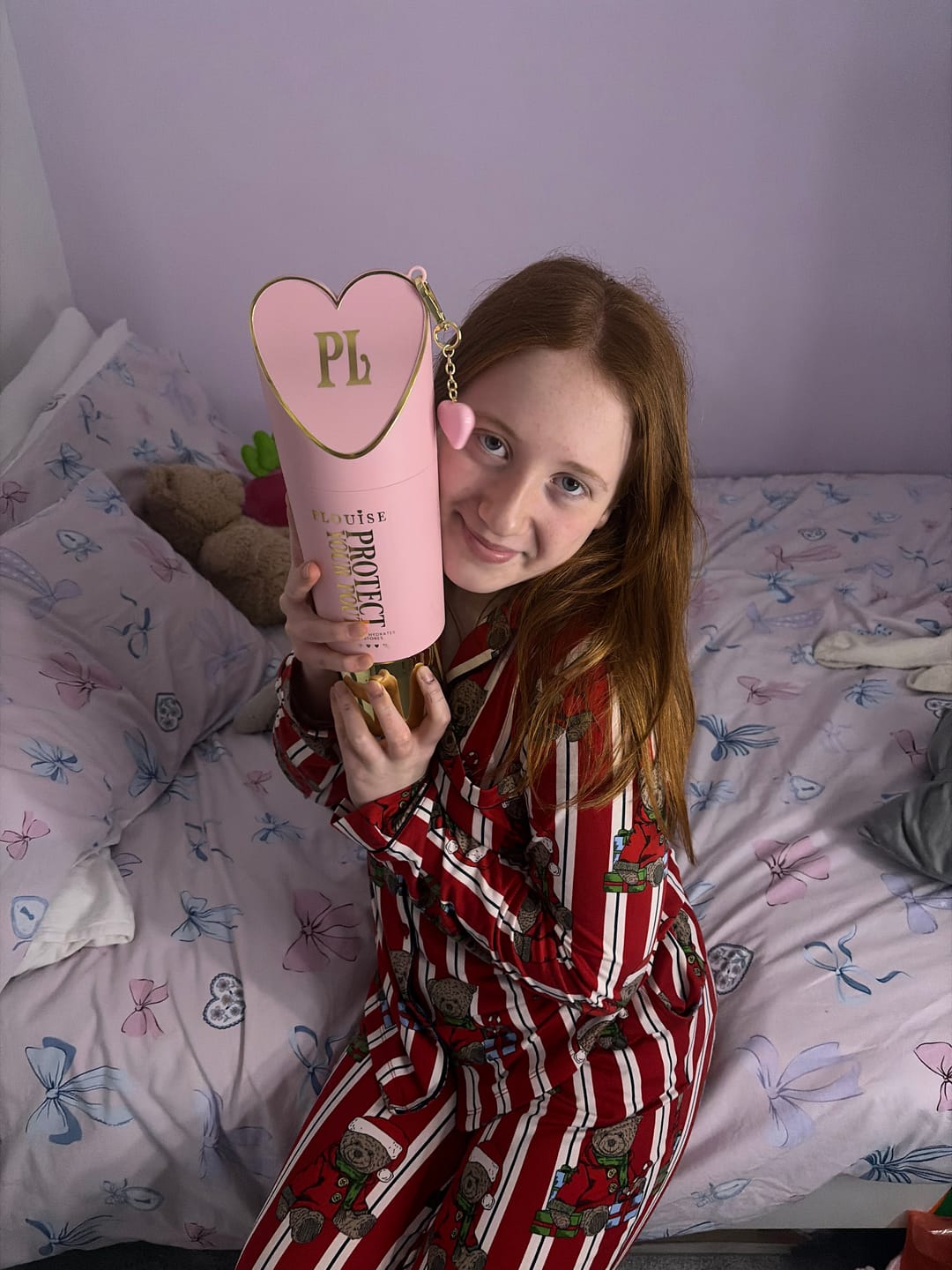 Customer photo review of Protect Your Pout Lip Conditioner XL Gift Set