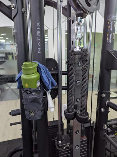 Customer photo review of ANTIGRAVITY MAGNETIC GYM BAG