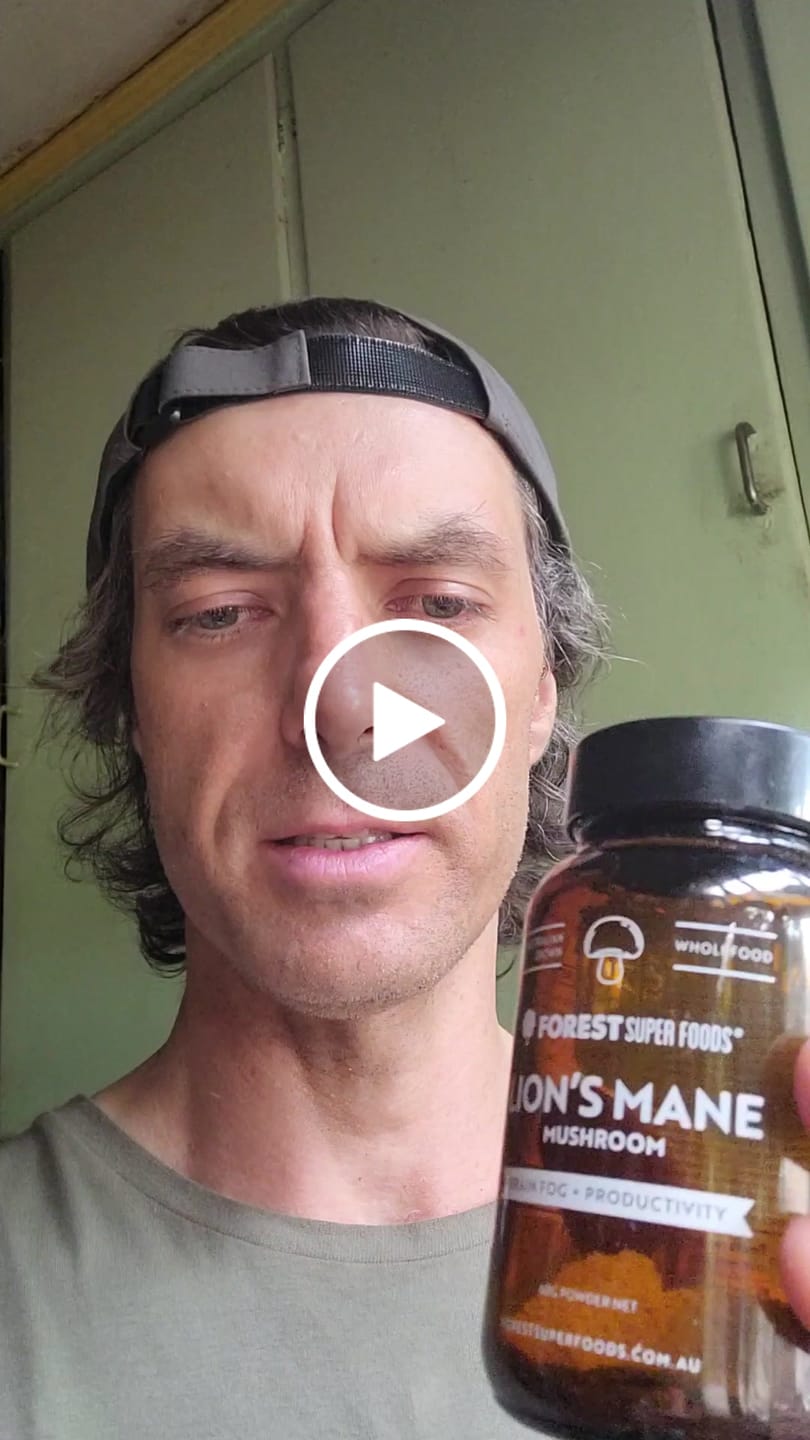 Customer video review of Lions Mane Whole Mushroom Capsules