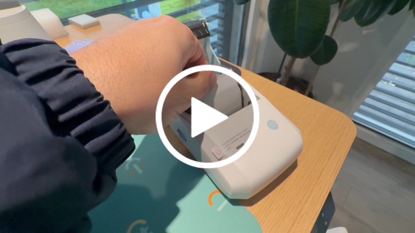 Customer video review of NIIMBOT B1 Pro Label Maker, 300DPI HD Label Printer, Ideal for Notes, Photos, Study and Work