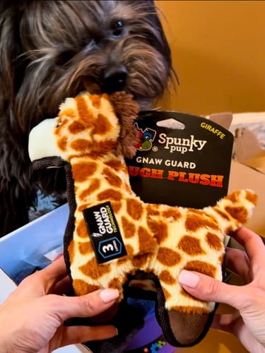 Customer photo review of Tough Plush - Triple Stitch