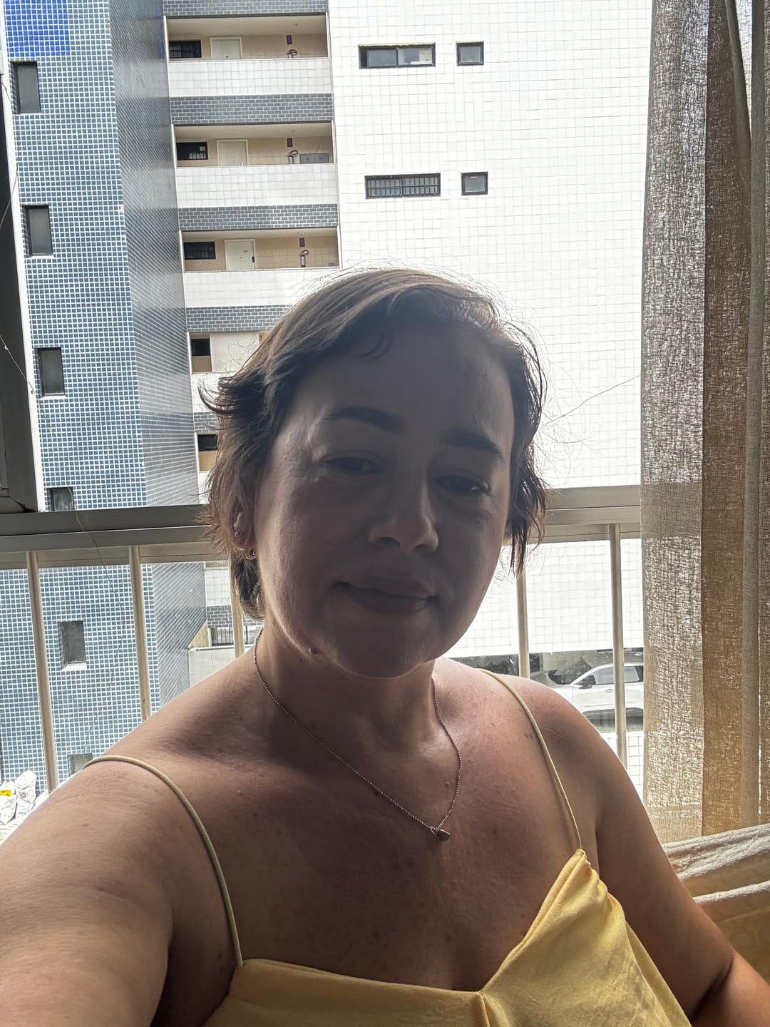 Customer photo review of leave-in pluma
