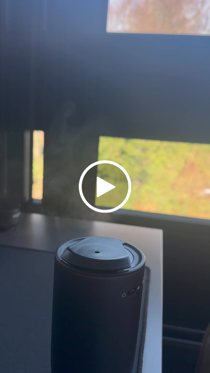 Customer video review of Aroma Diffuser - Scent Mate + 30ml Geurvulling