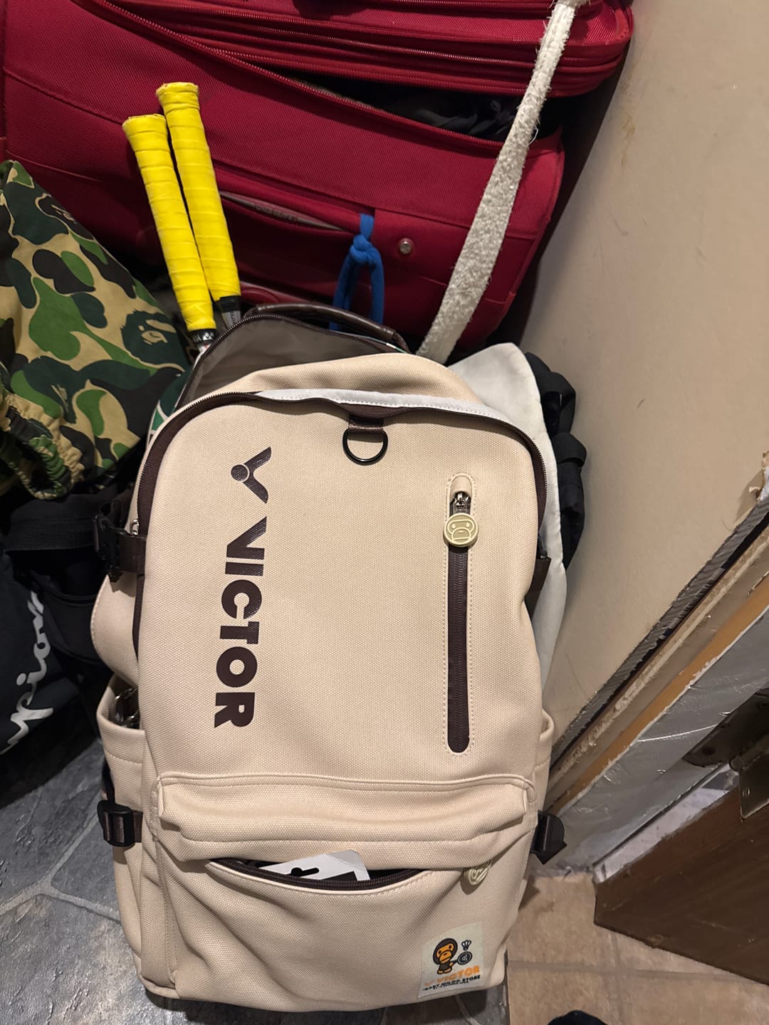 Customer photo review of Victor X BABY MILO STORE® BR5049BM-V Backpack [Milo Khaki]